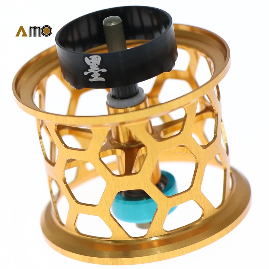 Катушка для рыбалки AMO DIY 34 мм легкая катушка шпуля из алюминиевого сплава