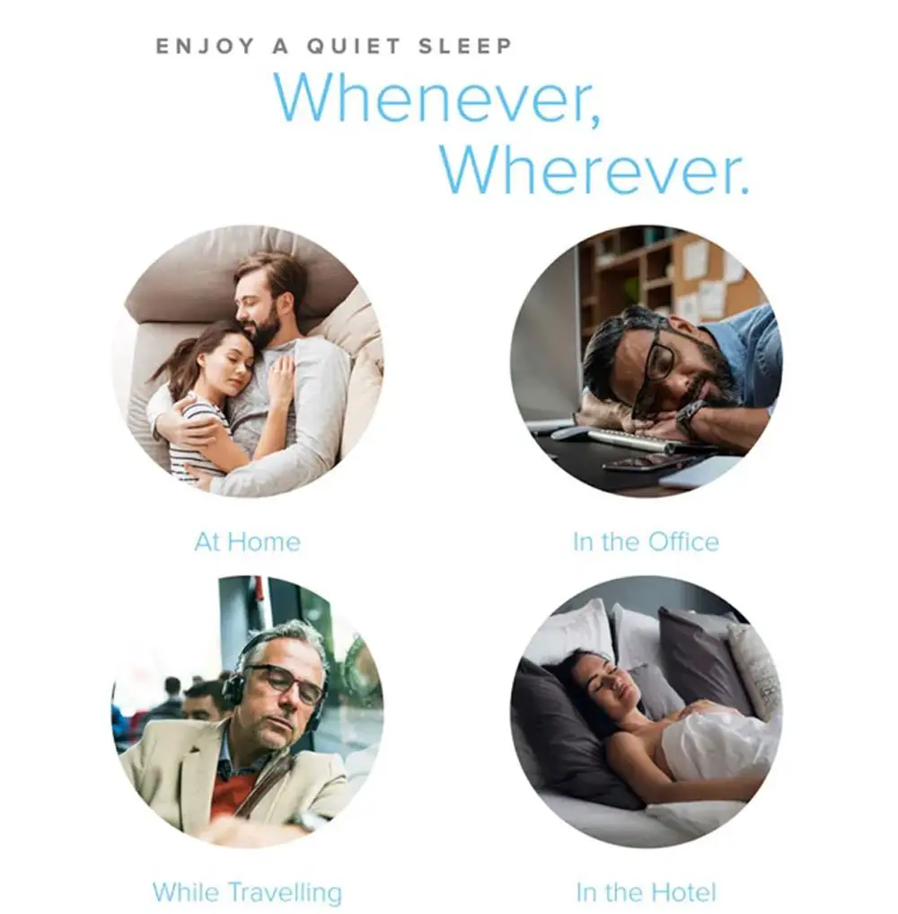 Смарт устройство Snore Circle с Bluetooth против храпа пробка для приложение записи