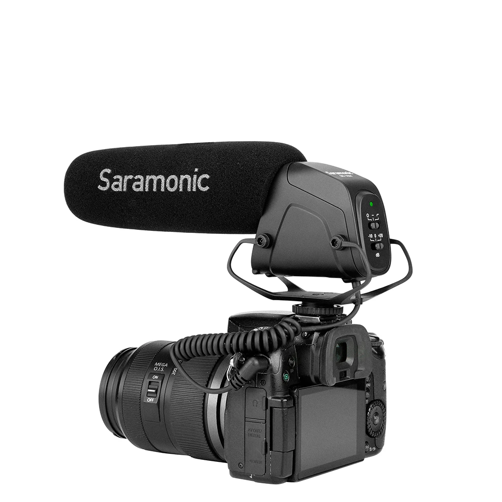 Saramonic SR VM4 легкий направленный конденсаторный микрофон с противоударным