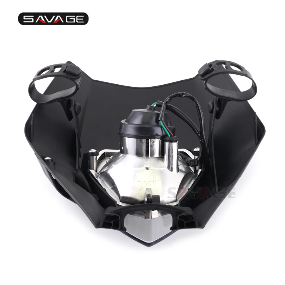 Передняя фара в сборе для SUZUKI DRZ DR-Z 400E 400 S SM DR 200S 65SE 2006-2020 17 2018 2019 аксессуары