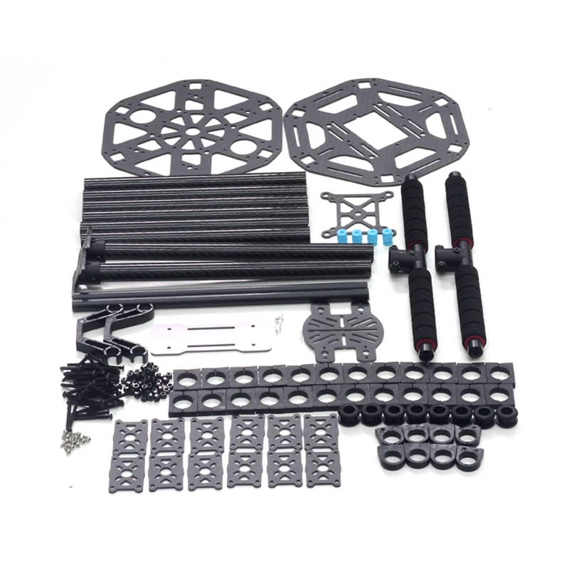 

1PC LJI Airplane Models Multi-Axis Carbon Fiber Frame Aerial Photo DIY Spare Parts for RC Flight Control X6 X600 Drone Model