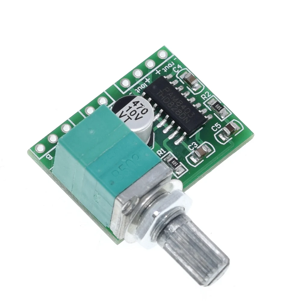 Плата цифрового усилителя 2*3 Вт 5 класс D 0-5 В Bluetooth 2