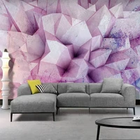 custom 3d wall mural modern abstract colorful geometric wallpaper living room sofa bedroom art homr decor papel de parede sala
