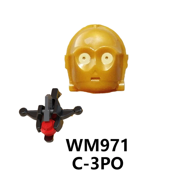 

Star Wars Mandalorian Movie Blocks Figures Skywalker Bricks Soldiers Movie Construction Set for Boys New Year's House Gift Toys