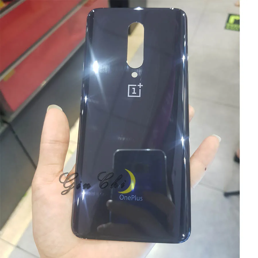 Новинка для OnePlus 7 крышка для батареи задняя крышка для Oneplus 7 Pro задняя крышка для батареи 1+ 7 Чехол для корпуса с клеем GM1915 чехол