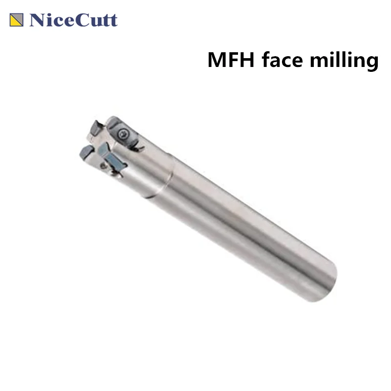 

Lathe tool holder MFH fast feed tools milling CNC with 10pcs LOGU inserts high speed milling inserts blade