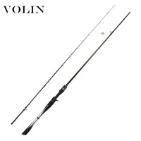 volin carbon fuji guide ring fishing rod ml power 2 13m 2 4m fast action casting fishing pole superlight rod sensitive top tip