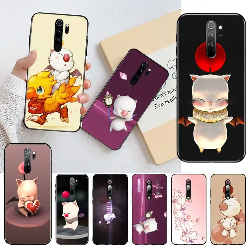 

CUTEWANAN Final Fantasy Moogle Luxury Unique Design Phone Cover for Redmi Note 8 8A 8T 7 6 6A 5 5A 4 4X 4A Go Pro