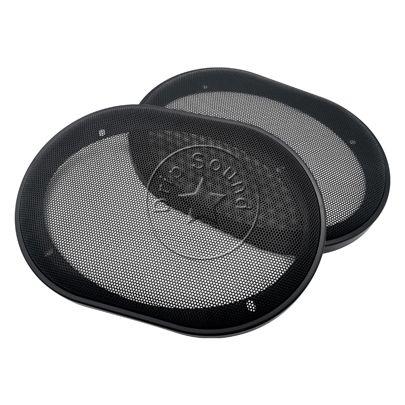 Сетчатая Крышка для автомобильного аудиодинамика декоративная круглая