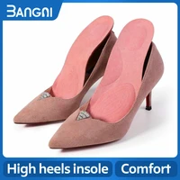 3angni new design high heel insole for women breathable relieve foot pain insoles non slip comfortable all day walking shoe pad