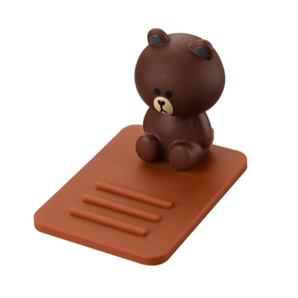 A Милый Медведь Кролик подставка для телефона Kawaii Мультфильм Поддержка мобильного телефона держатель стенд планшеты Настольный держатель дизайн Высокое качество держатель - Цвет: A
