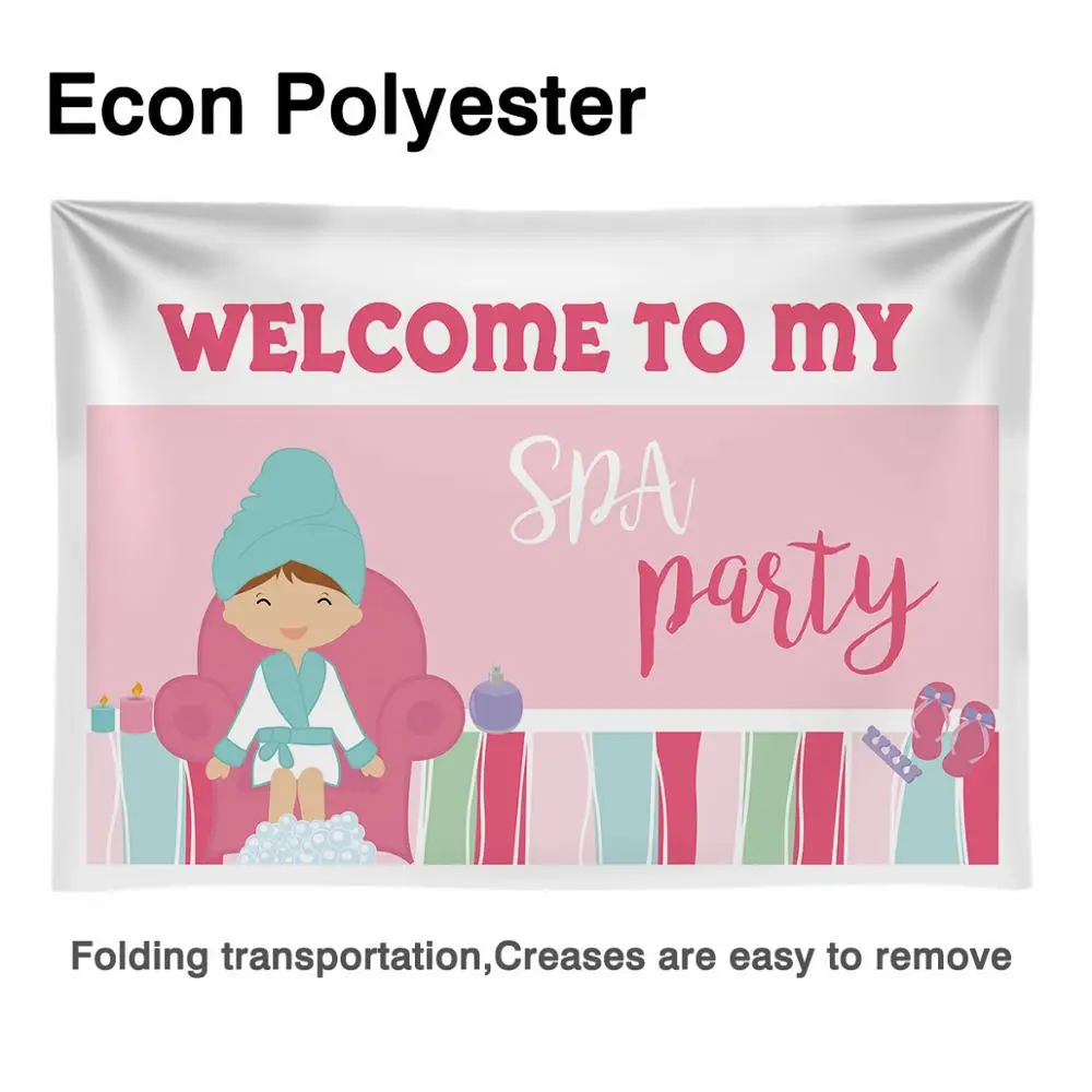 Funnytree Spa вечерние фоны для фотосъемки свадебный душ розовый фон декор девочек