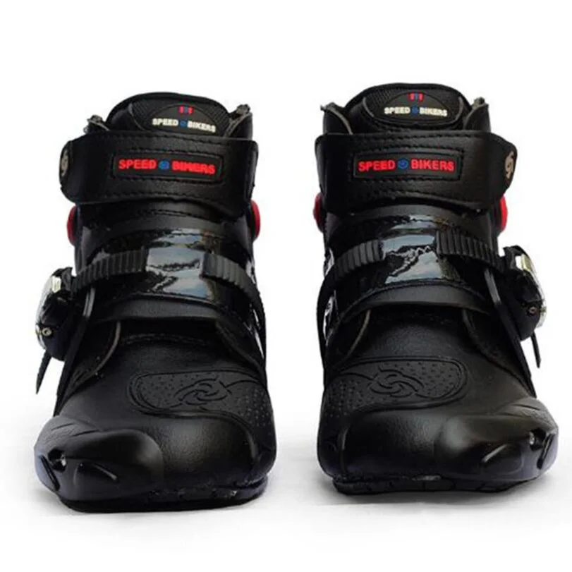 

11.11 Price Moto Racing Leather Motorcycle Boots Shoes Motorbike Riding Sport Road SPEED Botas Men Women Boots Shoes