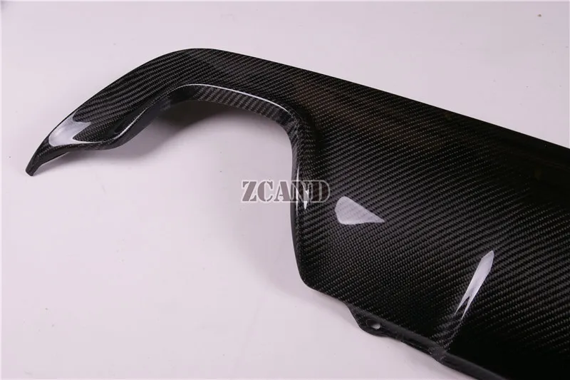 Задний диффузор из настоящего углеродного волокна Quad выхлопная система для BMW E60 5