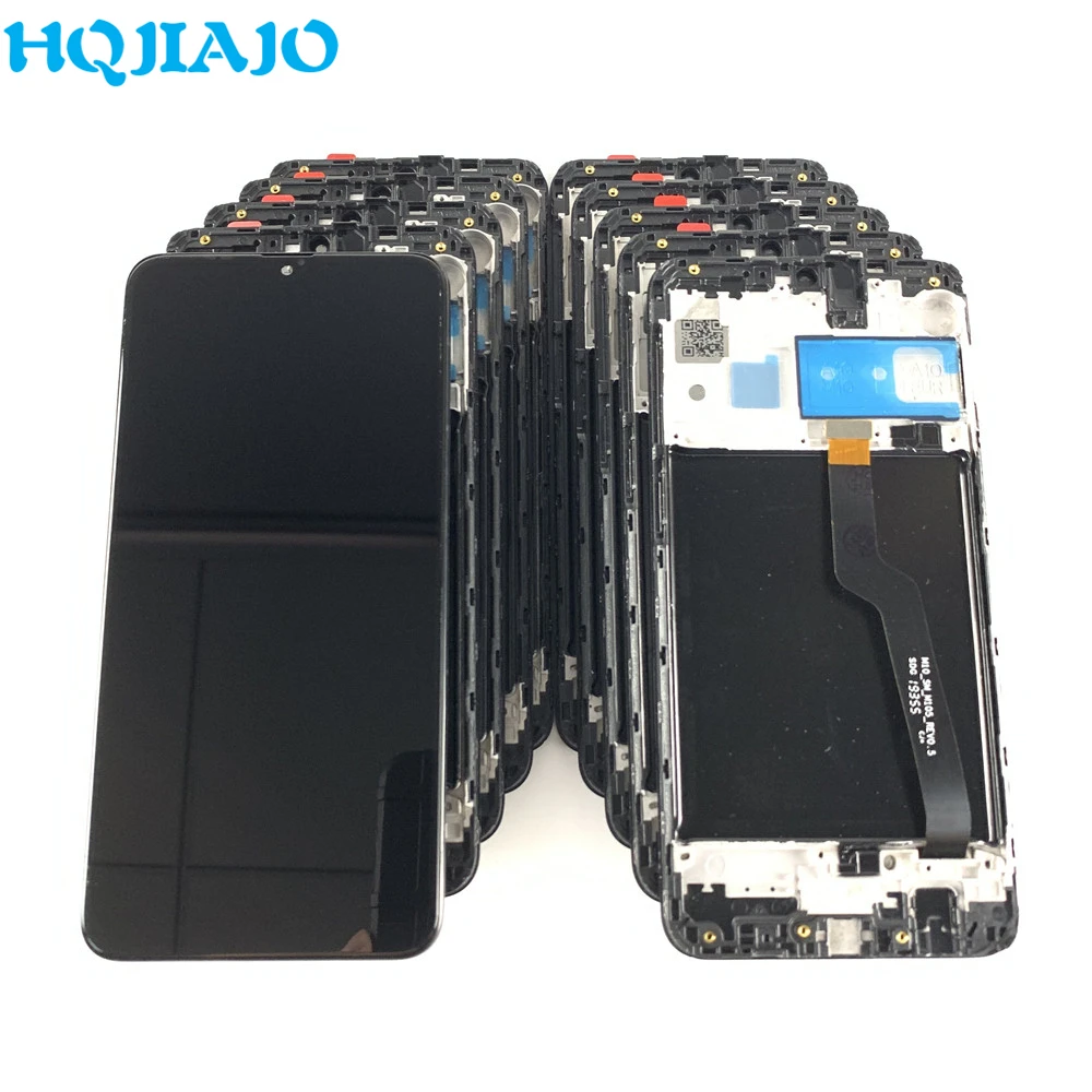 10 шт. AMOLED дисплей для Samsung A10 A105/DS A105F M10 M105F ЖК-дисплей сенсорный экран дигитайзер