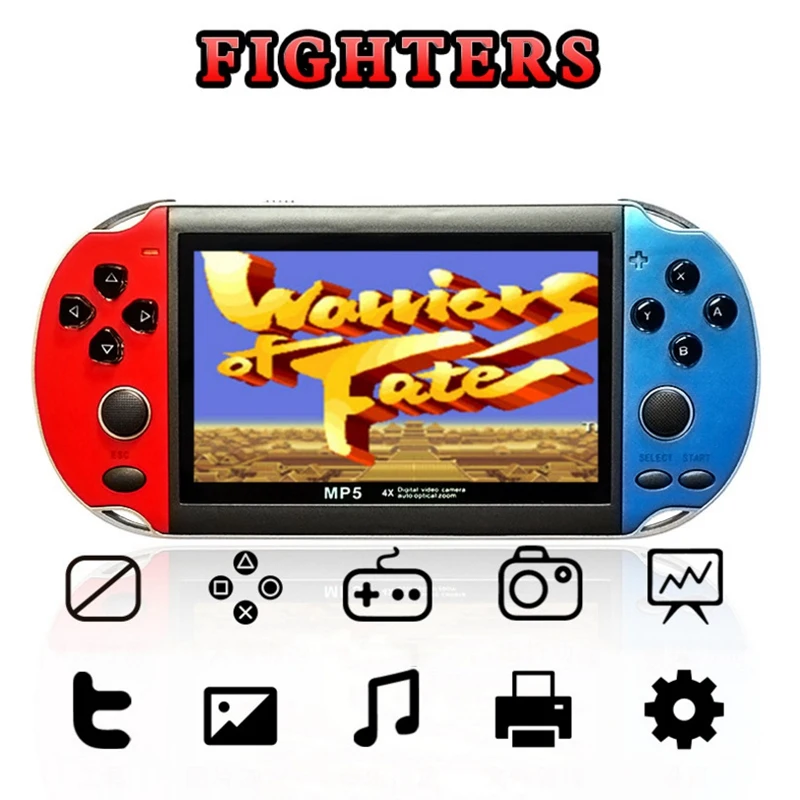 Лучшие предложения 8 Гб 4 3 дюймов Портативный портативная игровая консоль HD видео