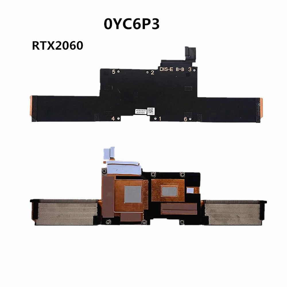 Новый оригинальный радиатор для охлаждения процессора ноутбука Dell XPS 17 9700 Precision