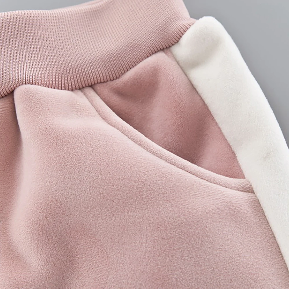 HE Hello Enjoy/Теплый комплект одежды для маленьких мальчиков и девочек осенне-зимняя