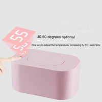 new arrival portable wet wipe warmer for babies adjustable 40%e2%84%83 60%e2%84%83 usb powered wipes dispenser box