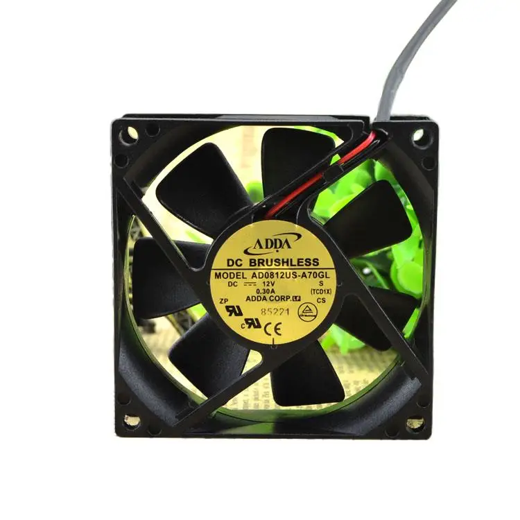 Adda 8025 8 см вентилятор шасси FanPower а Φ 8 см