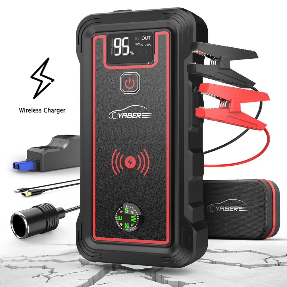 Автомобильное пусковое устройство 23800 мАч внешний аккумулятор Peak 2500A