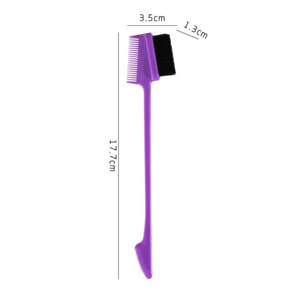 

1pc Multifunctional Eyebrow Brush Eye Brow Comb Eyelash Extension Comb Makeup Brushes Beauty Cosmetic Tools Salon Hair Brushes