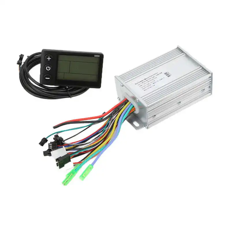 

Brushless Motor Controller Electric Bicycle Controller Notch Shell Wearproof for Motorcycle