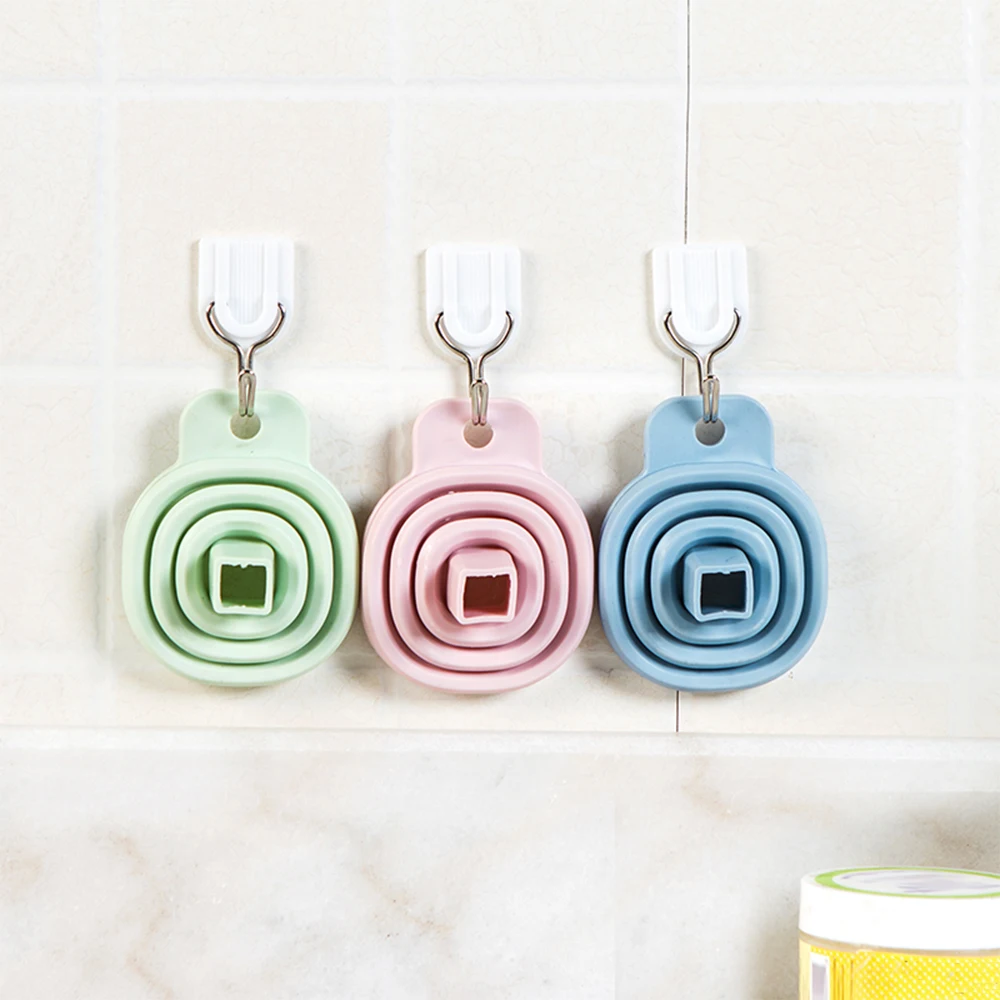 1 шт. силиконовая Складная воронка кухонный жидкий инструмент портативная