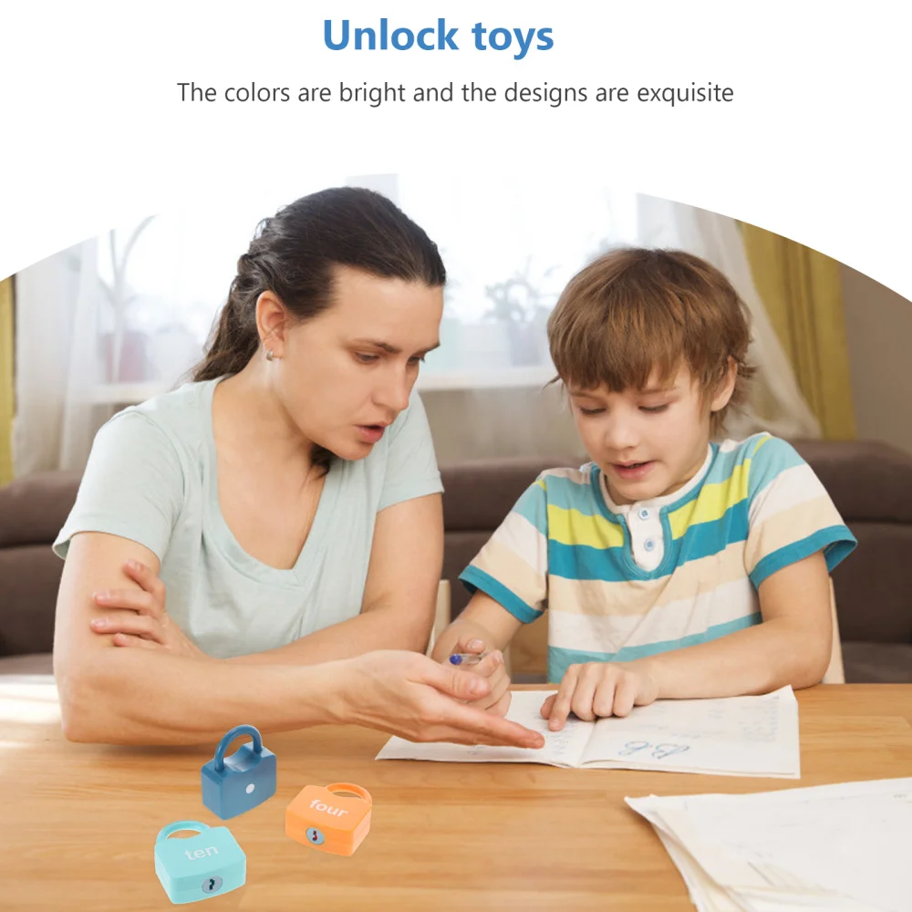 

1 Set Kids Numeric Locks for Learning Numbers Sorting Matching Counting