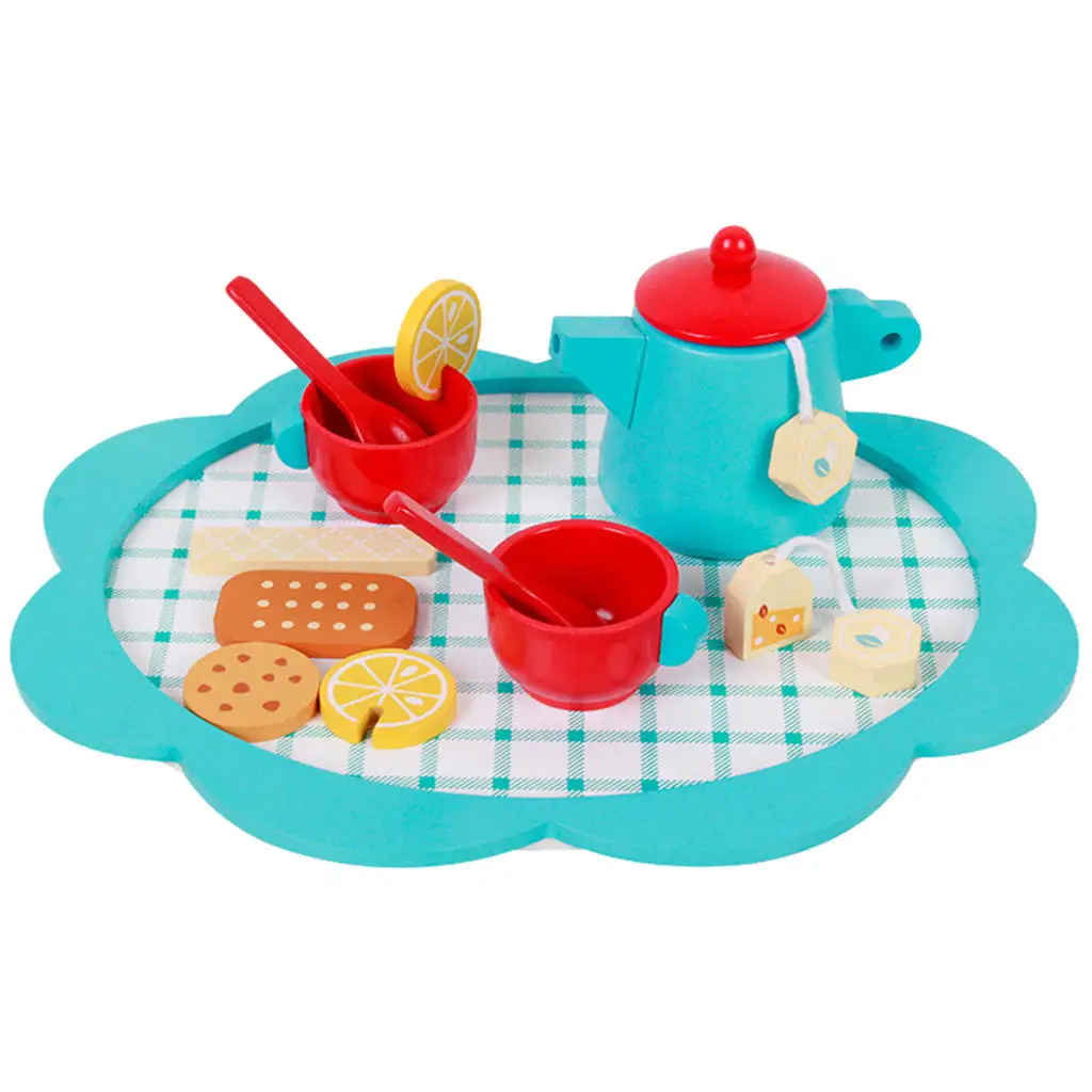 

Pretend Play Afternoon Tea Set Stimulate Imagination Tools Learning Making Tea Role Play Kit Food Pretend Play Toys