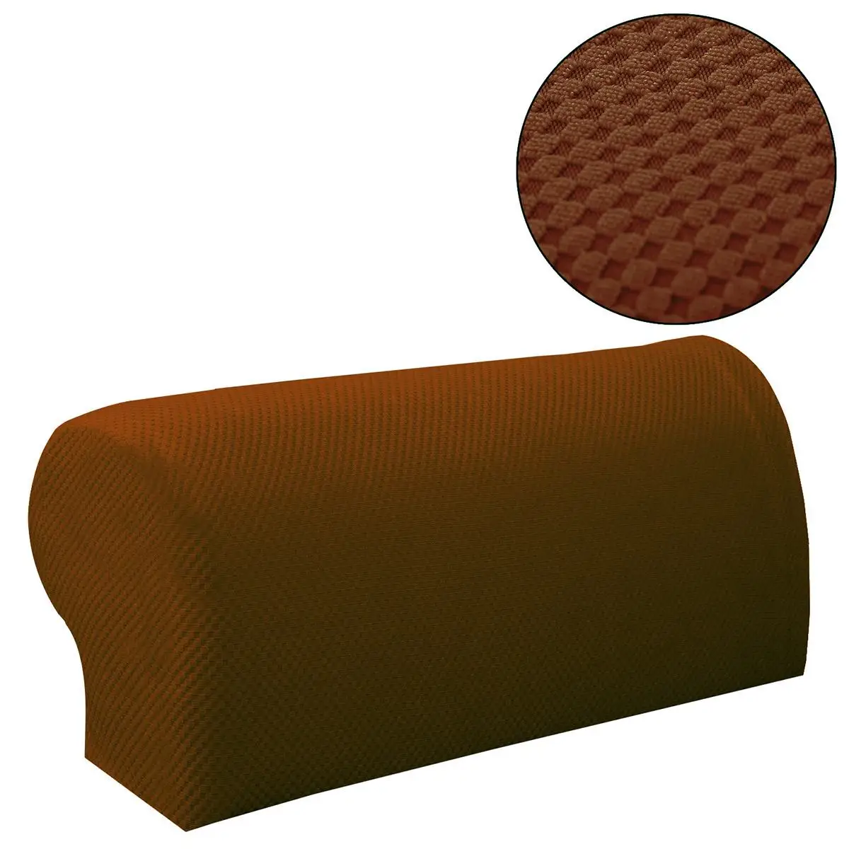 

2 Piece Sofa Armrest Cover Stretch Sofa Towel Stain-proof Elastic Armrest Couch Covers Single/Two/Three Seater Sofa Accessories