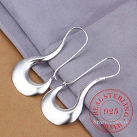 hot selling standard s925 stamp silver color jewelry korean creative shoes shape ball silver long dangle earrings for women 2020
