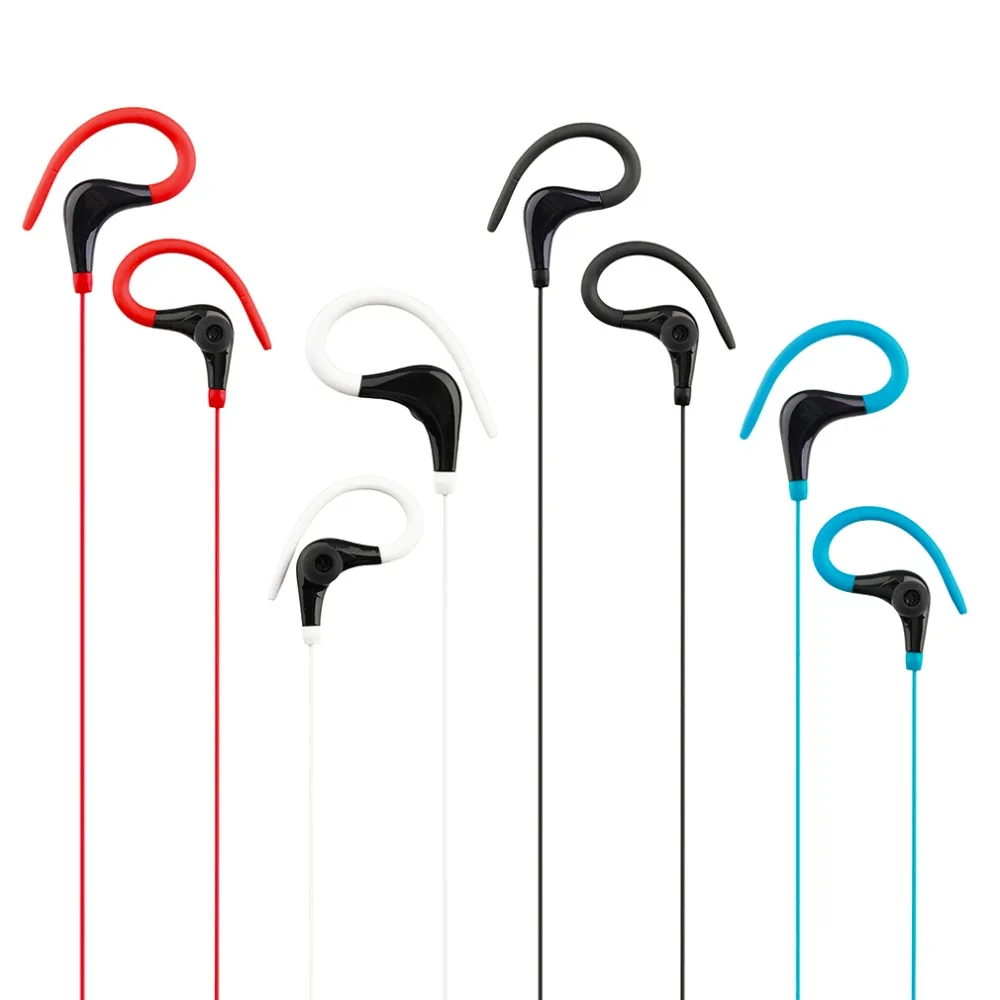Fashion Ear Hook Sports Running Headphones KY-010 Stereo Bass Music Headset For Many Mobile Phone High Quality earphone | Электроника