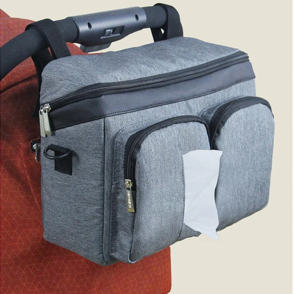 

Baby Stroller Bag Multifunction Diaper Bags Large Capacity Baby Nursing Organizer Travel Hanging Carriage Mommy Bags nappy bag