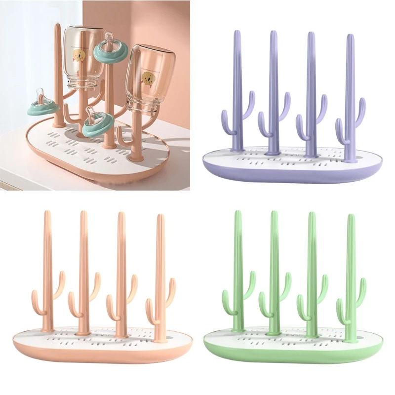 

Сушилка для детских бутылочек, сушилка для сосков, чашек, подставка для сушки, держатель для бутылочек для молока для младенцев, сушилка для ...