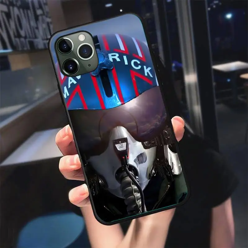 

Top Gun Maverick Tom Cruise Phone Case For iphone 5s 6 7 8 11 12 plus xsmax xr pro mini se Cover Fundas Coque