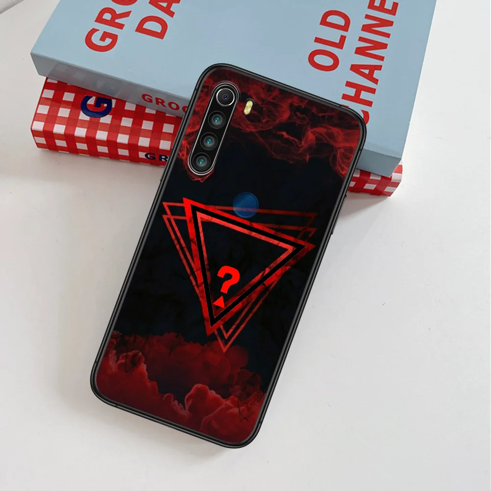 

Guesses Luxury Fashion Trend Brand Phone Case For Xiaomi Redmi Note 7 8 8T 9 9S 4X 7 7A 9A K30 Pro Ultra black Shell Soft Etui
