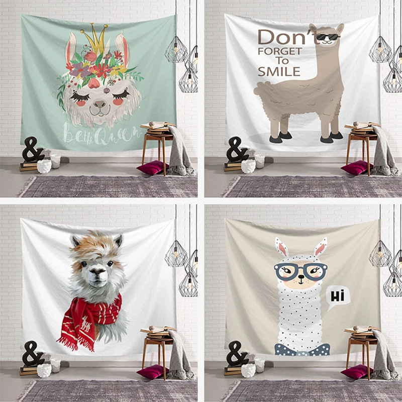 Красивый гобелен альпака Настенный декор различные стили психоделический