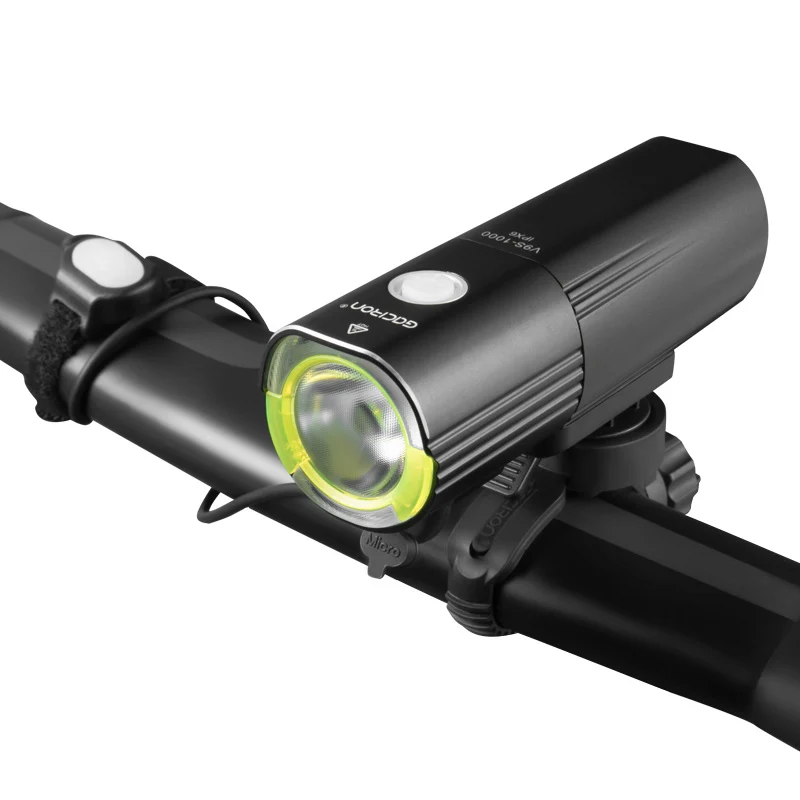 GACIRON V9SP 1260 Lumen Bike Light USB Rechargeable Bicycle Headlight 4500mAh Power Bank Waterproof Cycling Front LED Flashlight images - 6
