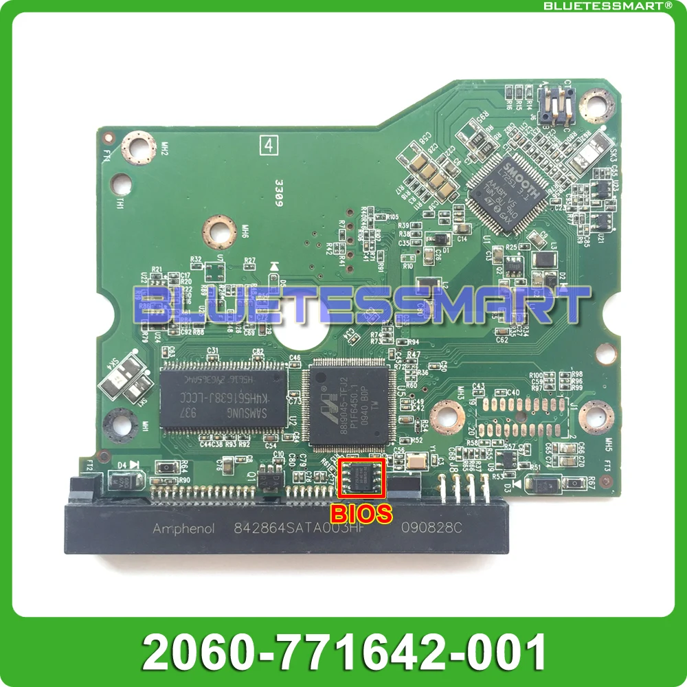 HDD PCB Логическая плата 2060 771642 001 REV P1 для жесткого диска WD 3 5 SATA без чипа BIOS