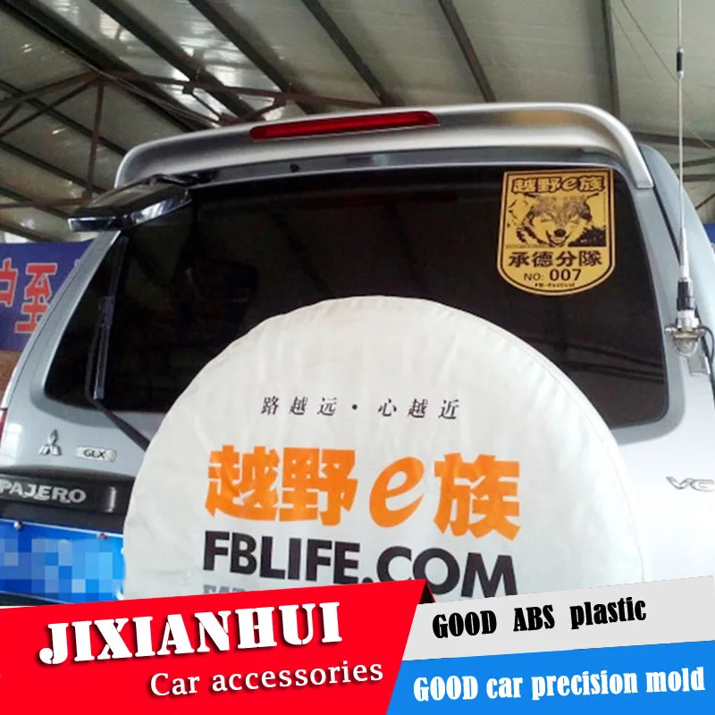 Спойлер для Pajero V73 2006 2016 Mitsubishi спойлер DLEDK из АБС пластика цветное заднее крыло