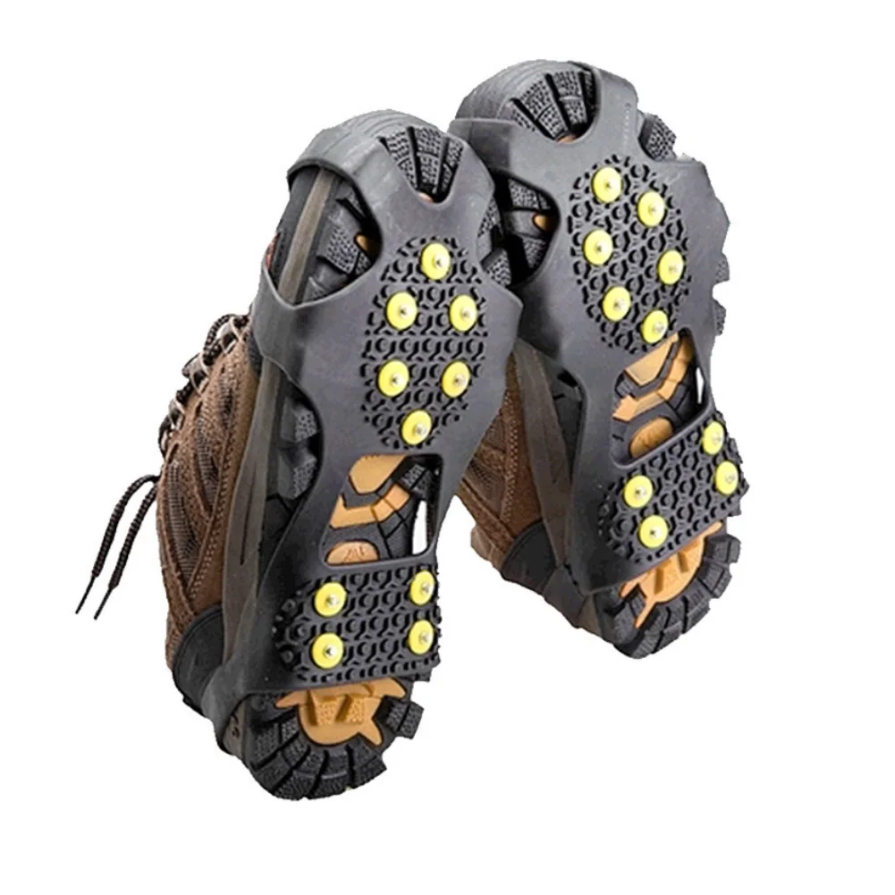 2 шт 10 зубьев когти Противоскользящий захват для походов на открытом воздухе