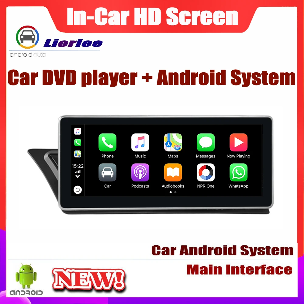 Обновленная Автомобильная Мультимедийная система Android для Audi A4 2009-2015 сенсорный
