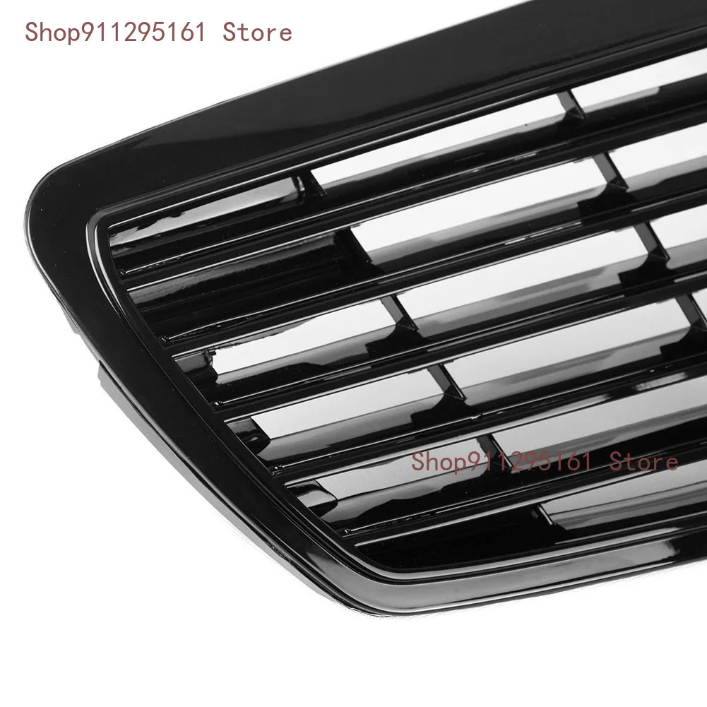 

Gloss Black ABS Car Front GrilleStyle Grill For Mercedes Benz W211 E-CLASS E320 E350 E430 E500 2002 2003 2004 2005 2006