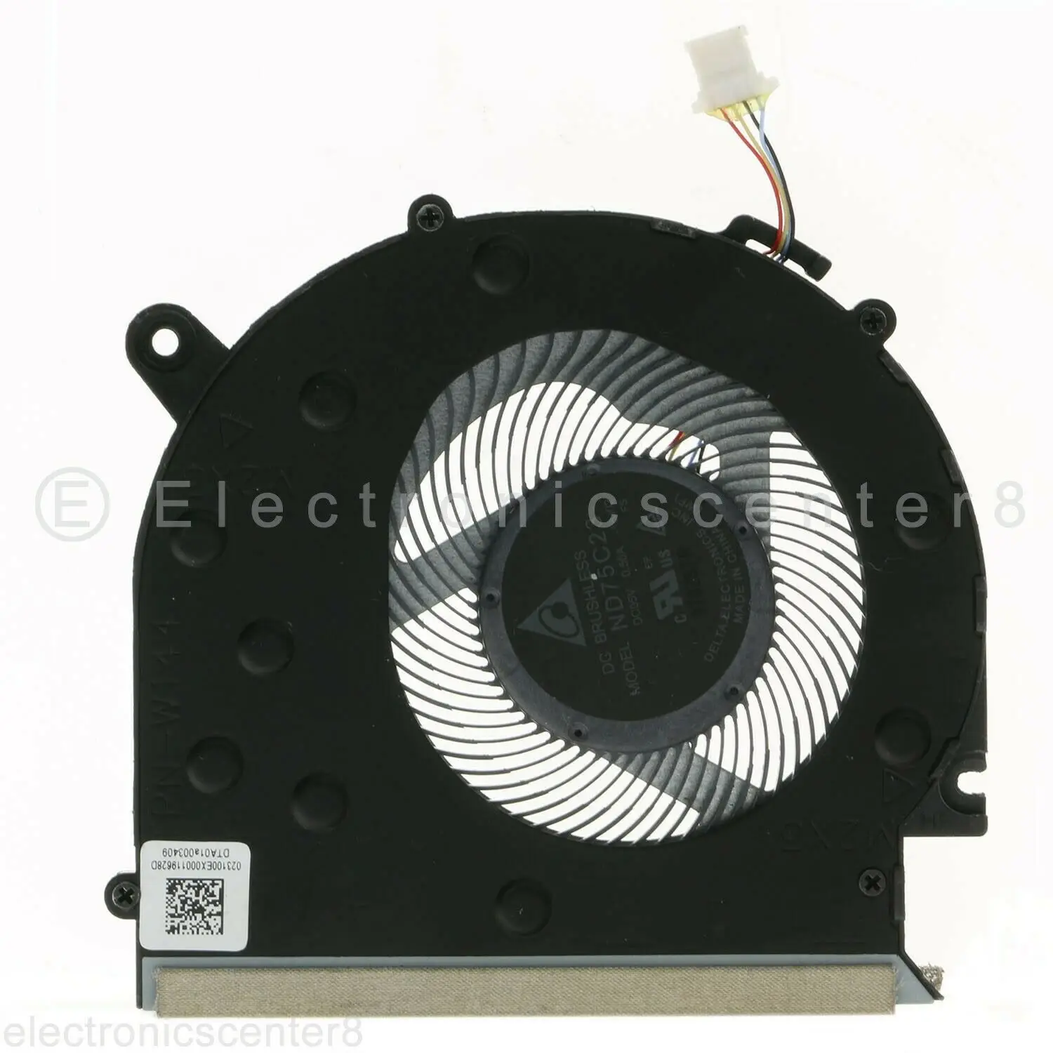 Ventilador de Refrigeração da Cpu de Jianglun para hp Envy Series Nd75c23-18j02 13-aq 13-aq0000 L53386-001