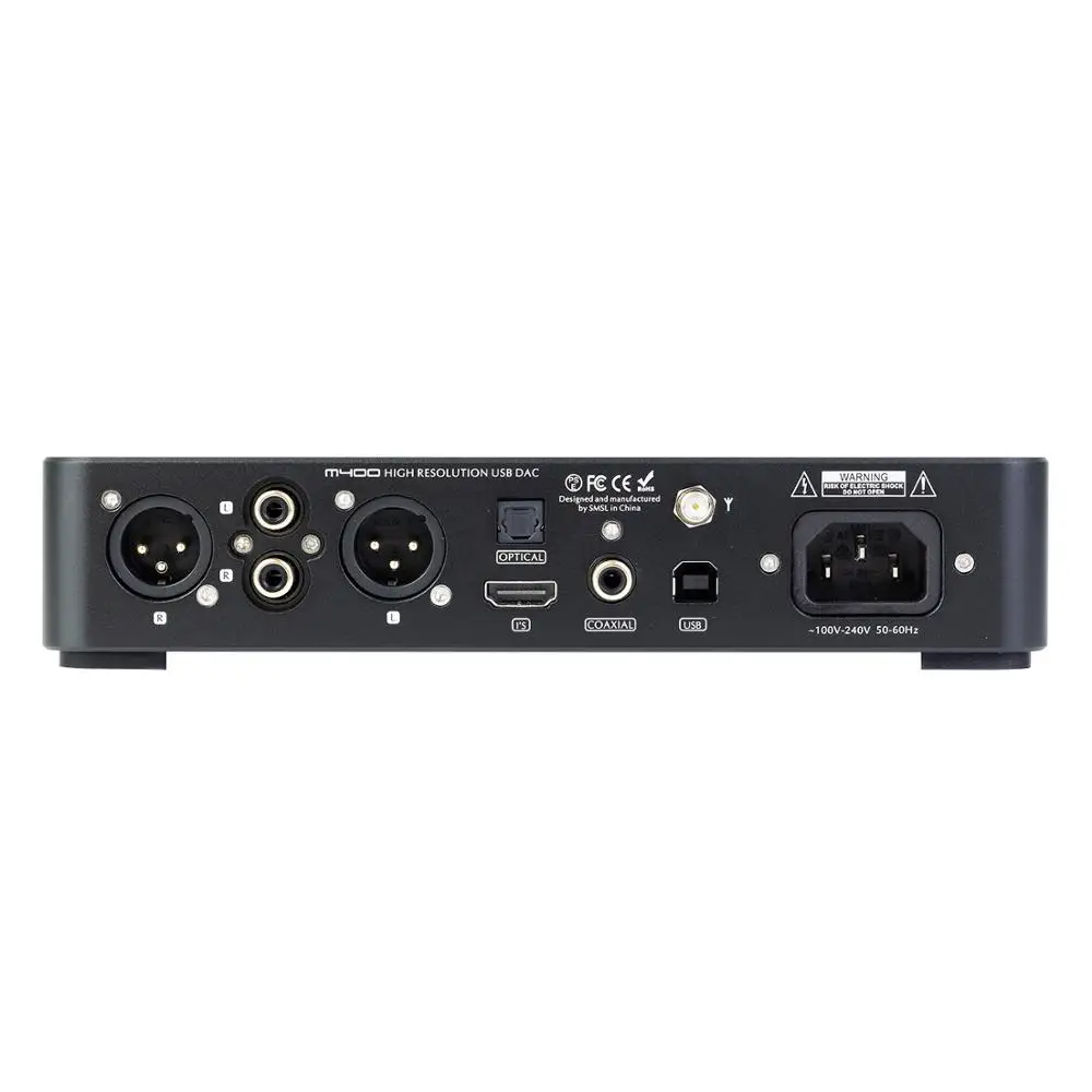 SMSL M400 аудио ЦАП Bluetooth5.0 поддержка MQA декодирование полный сбалансированный 24