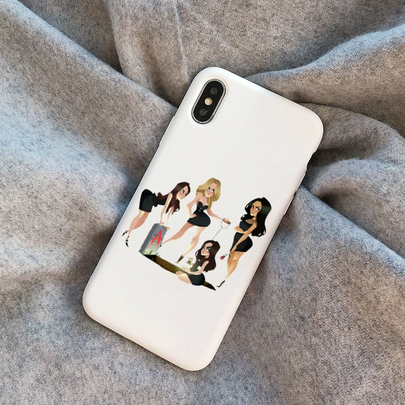 TPU PLL tv Show Pretty little liars TPU Мягкий силиконовый чехол для телефона iphone 11 11Pro 11Pro Max X XR XS Max 6s 7 8 Plus чехол - Цвет: TPU