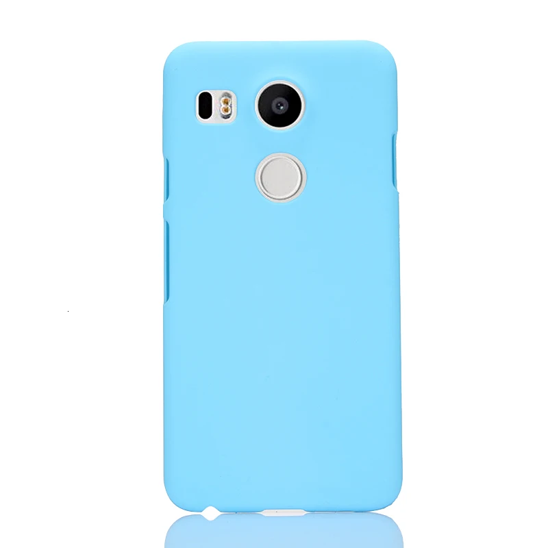 Чехол для телефона Fundas LG Google Nexus 5X чехол Coque карамельный цвет твердый пластиковый