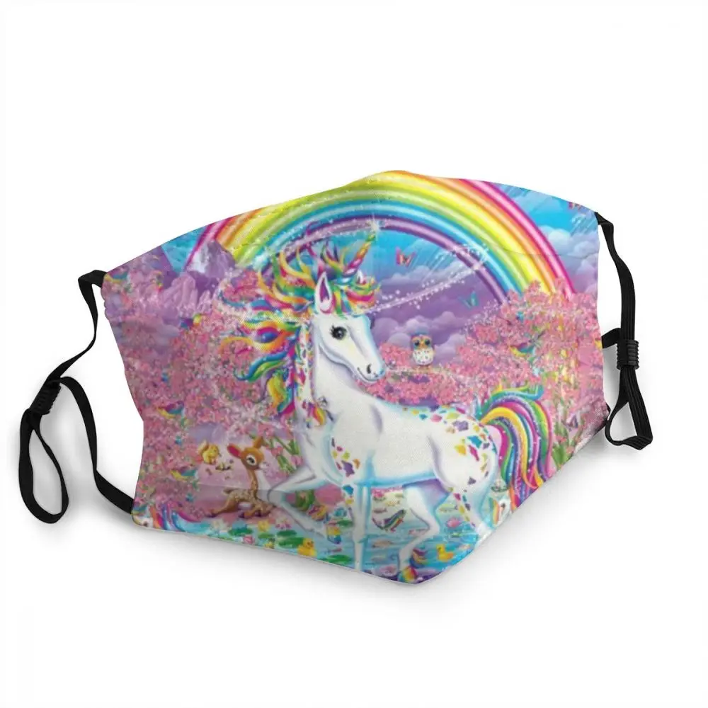 

Unicorns Horse Magical Art Breathable Adult Mouth Face Mask Anti Haze Dust Protection Cover Respirator Mouth-Muffle