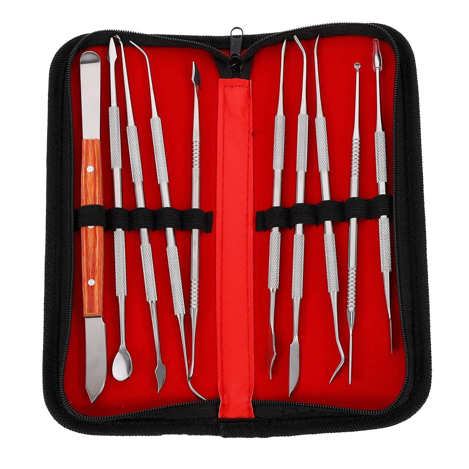 

10Pcs Stainless Steel Wax Clay Carver Carving Modeling Sculpting Tools